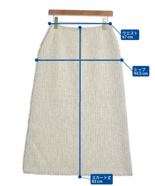 ebure（エブール）ロング・マキシ丈スカート ベージュ サイズ:38(M位) レディース/2200631203513