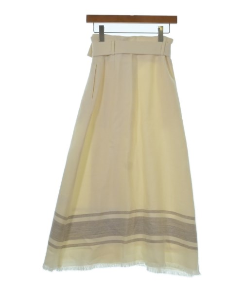 ebure（エブール）ロング・マキシ丈スカート 白 サイズ:38(M位) レディース/2200631203612