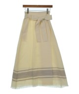 ebure（エブール）ロング・マキシ丈スカート 白 サイズ:38(M位) レディース/2200631203612