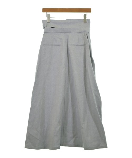 ebure（エブール）ロング・マキシ丈スカート グレー サイズ:36(S位) レディース/2200631203698