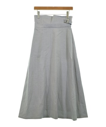 ebure（エブール）ロング・マキシ丈スカート グレー サイズ:36(S位