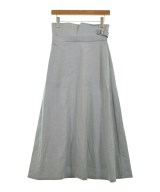 ebure（エブール）ロング・マキシ丈スカート グレー サイズ:36(S位) レディース/2200631203698