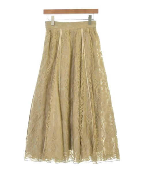 ebure（エブール）ロング・マキシ丈スカート ベージュ サイズ:36(S位) レディース/2200631203797