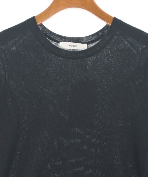 ebure（エブール）ニット・セーター 黒 サイズ:38(M位) レディース/2200631213604