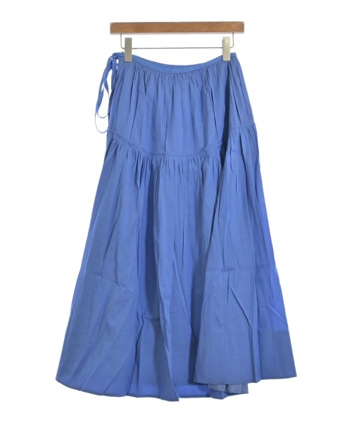 ebure（エブール）ロング・マキシ丈スカート 青 サイズ:36(S位) レディース/2200631214816