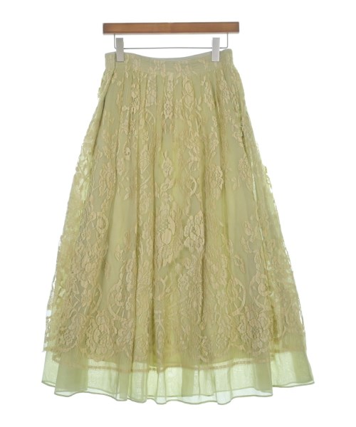 ebure（エブール）ロング・マキシ丈スカート 緑 サイズ:38(M位) レディース/2200631215011