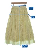 ebure（エブール）ロング・マキシ丈スカート 緑 サイズ:38(M位) レディース/2200631215011