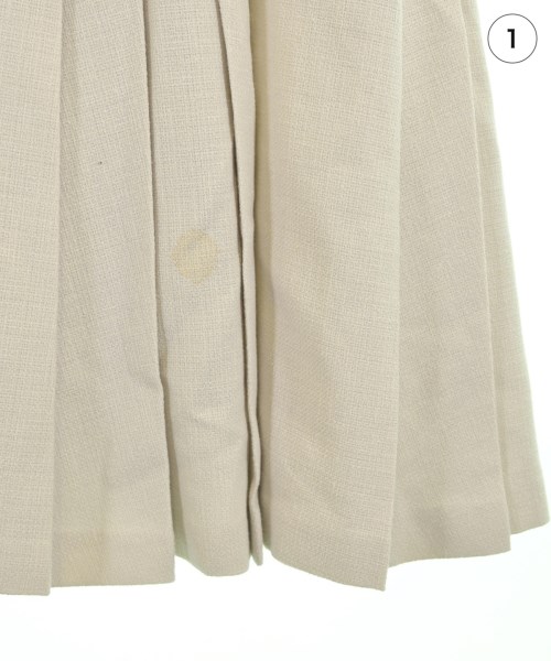 ebure（エブール）ロング・マキシ丈スカート 白 サイズ:38(M位) レディース/2200631215080