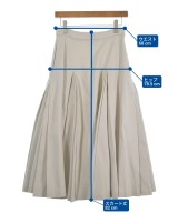 ebure（エブール）ロング・マキシ丈スカート 白 サイズ:38(M位) レディース/2200631215219