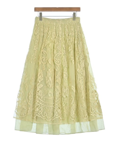 ebure（エブール）ロング・マキシ丈スカート 緑 サイズ:38(M位) レディース/2200631217206