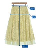 ebure（エブール）ロング・マキシ丈スカート 緑 サイズ:38(M位) レディース/2200631217206