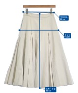 ebure（エブール）ロング・マキシ丈スカート ベージュ サイズ:38(M位) レディース/2200631217220