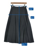 ebure（エブール）ロング・マキシ丈スカート 紺 サイズ:38(M位) レディース/2200631217237