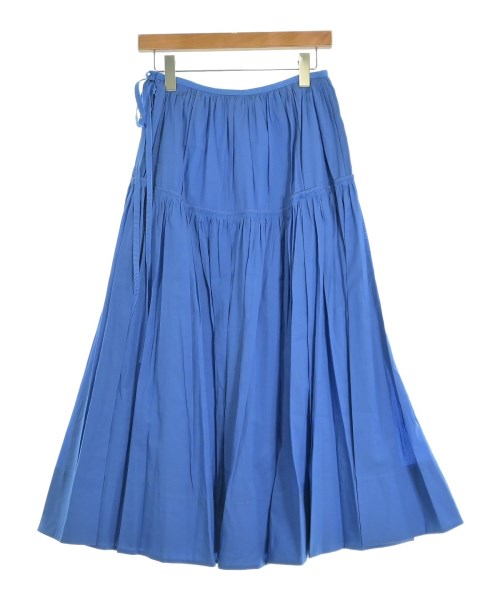 ebure（エブール）ロング・マキシ丈スカート 青 サイズ:36(S位) レディース/2200631217312