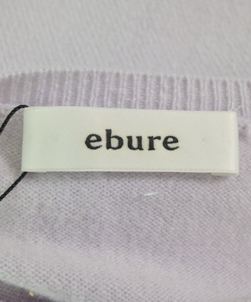 ebure（エブール）ニット・セーター 紫 サイズ:38(M位) レディース/2200631222316
