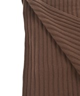 ebure（エブール）ストール 茶 サイズ:F レディース/2200631223450