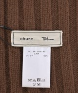 ebure（エブール）ストール 茶 サイズ:F レディース/2200631223450