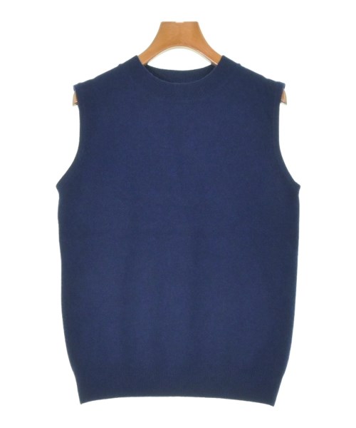 ebure(エブール)ベスト/ノースリーブ 紺 サイズ:38(M位)/2200631224525
