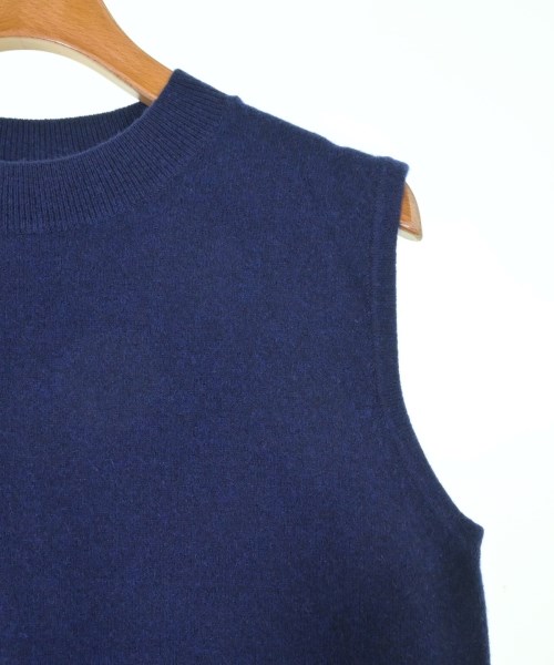ebure（エブール）ベスト/ノースリーブ 紺 サイズ:38(M位) レディース/2200631224525