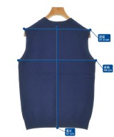 ebure（エブール）ベスト/ノースリーブ 紺 サイズ:38(M位) レディース/2200631224525