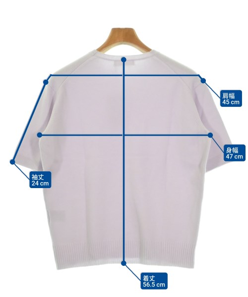 ebure（エブール）ニット・セーター 紫 サイズ:38(M位) レディース/2200631230823