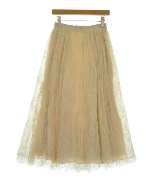 ebure(エブール)ロング・マキシ丈スカート ベージュ サイズ:36(S位)/2200631234791