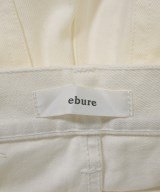 ebure（エブール）デニムパンツ 白 サイズ:34(XS位) レディース/2200629028029