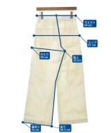 ebure（エブール）デニムパンツ 白 サイズ:34(XS位) レディース/2200629028029