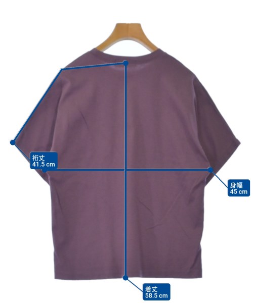 ebure（エブール）Tシャツ・カットソー 紫 サイズ:38(M位) レディース/2200631393078