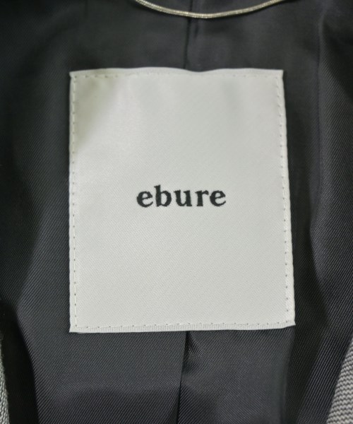 ebure（エブール）テーラードジャケット グレー サイズ:38(M位) レディース/2200633974053