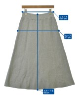 ebure（エブール）ロング・マキシ丈スカート グレー サイズ:38(M位) レディース/2200634273018