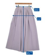 ebure（エブール）ひざ丈スカート 紫 サイズ:38(M位) レディース/2200609590157