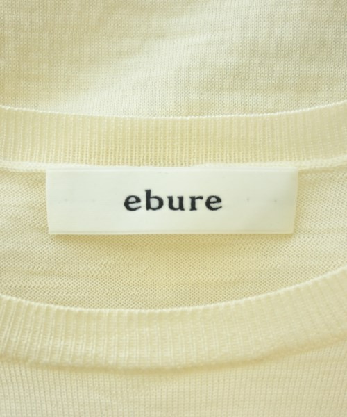 ebure（エブール）ニット・セーター 白 サイズ:F レディース/2200610805042