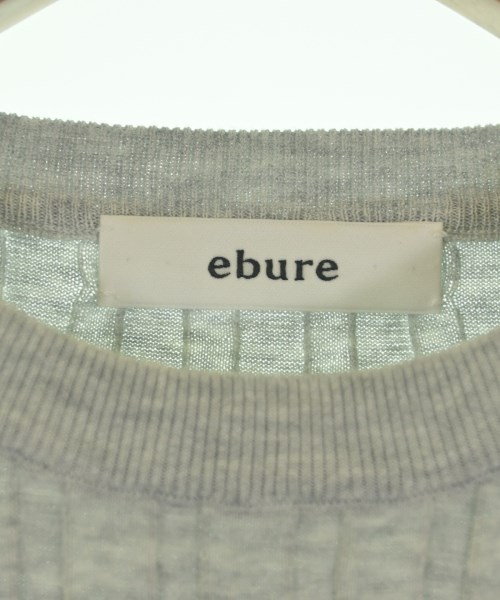 ebure（エブール）ニット・セーター グレー サイズ:F レディース/2200602152338