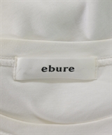 ebure（エブール）Tシャツ・カットソー 白 サイズ:38(M位) レディース/2200613356022