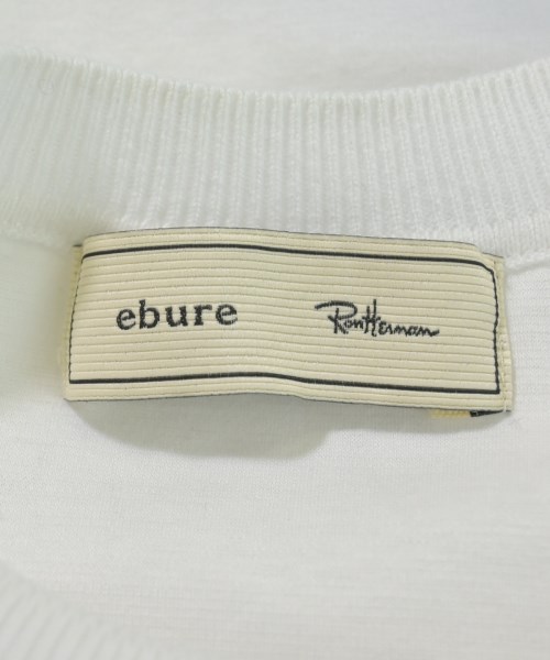 ebure（エブール）Tシャツ・カットソー 白 サイズ:38(M位) レディース/2200610407031