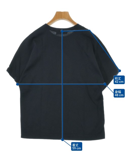 ebure（エブール）Tシャツ・カットソー 紺 サイズ:38(M位) レディース/2200610905094
