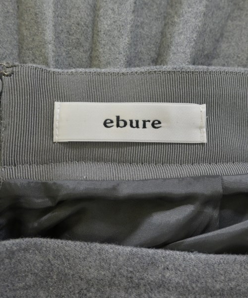 ebure（エブール）ロング・マキシ丈スカート グレー サイズ:36(S位) レディース/2200616083031