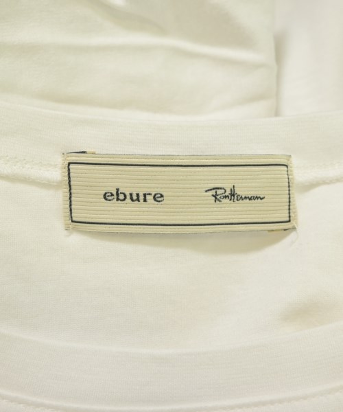 ebure（エブール）Tシャツ・カットソー 白 サイズ:38(M位) レディース/2200618253319