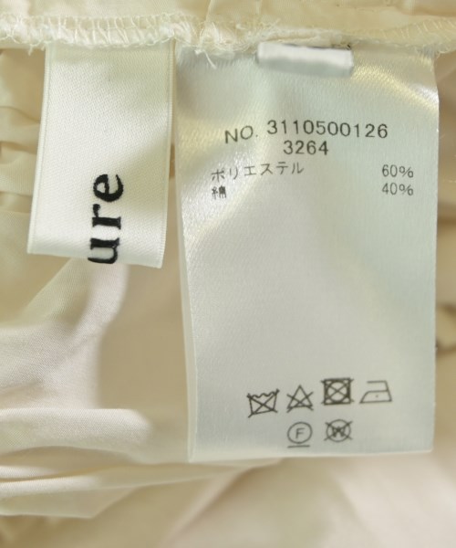 ebure（エブール）ロング・マキシ丈スカート 白 サイズ:36(S位) レディース/2200606664110