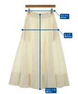 ebure（エブール）ロング・マキシ丈スカート 白 サイズ:36(S位) レディース/2200606664110