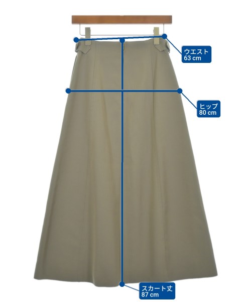 ebure（エブール）ロング・マキシ丈スカート グレー サイズ:36(S位) レディース/2200617032212