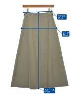 ebure（エブール）ロング・マキシ丈スカート グレー サイズ:36(S位) レディース/2200617032212