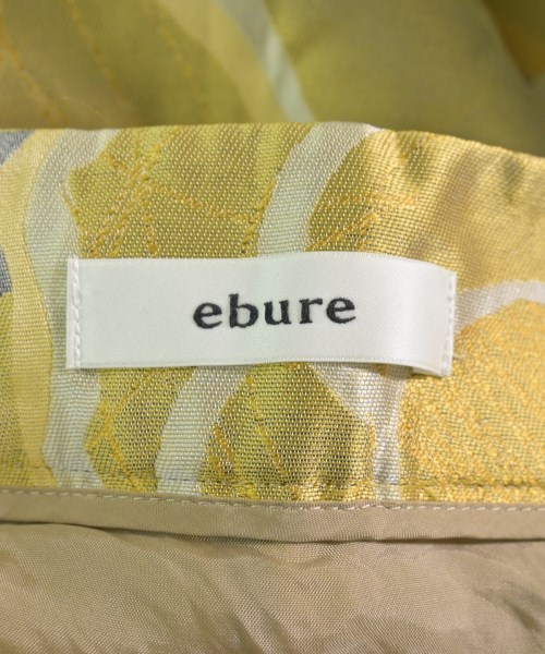 ebure（エブール）ロング・マキシ丈スカート 黄 サイズ:36(S位) レディース/2200619716080