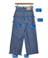 ebure（エブール）デニムパンツ 紺 サイズ:34(XS位) レディース/2200670605026