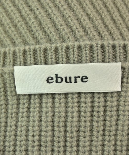 ebure（エブール）ニット・セーター グレー サイズ:F レディース/2200673659071