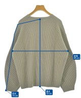 ebure（エブール）ニット・セーター グレー サイズ:F レディース/2200673659071