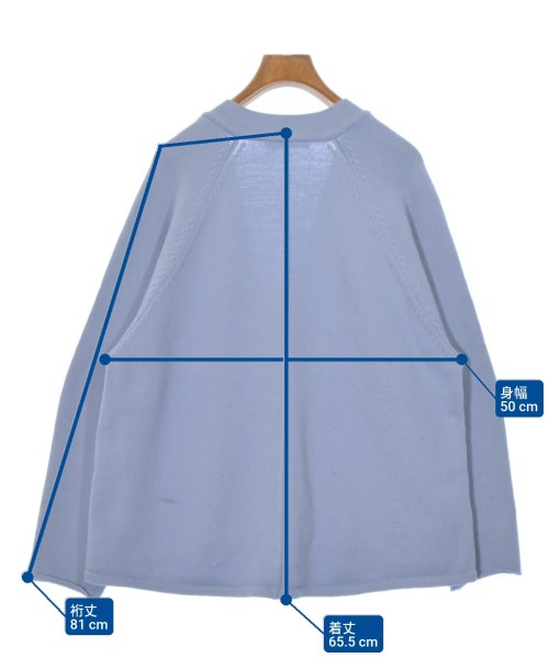 ebure（エブール）カーディガン 青 サイズ:F レディース/2200673661012