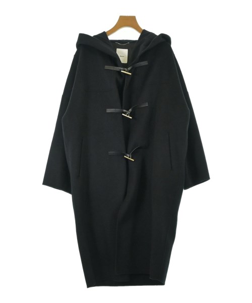 ebure(エブール)ダッフルコート 黒 サイズ:36(S位)/2200671850029