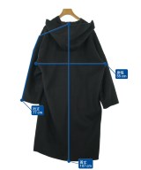 ebure（エブール）ダッフルコート 黒 サイズ:36(S位) レディース/2200671850029